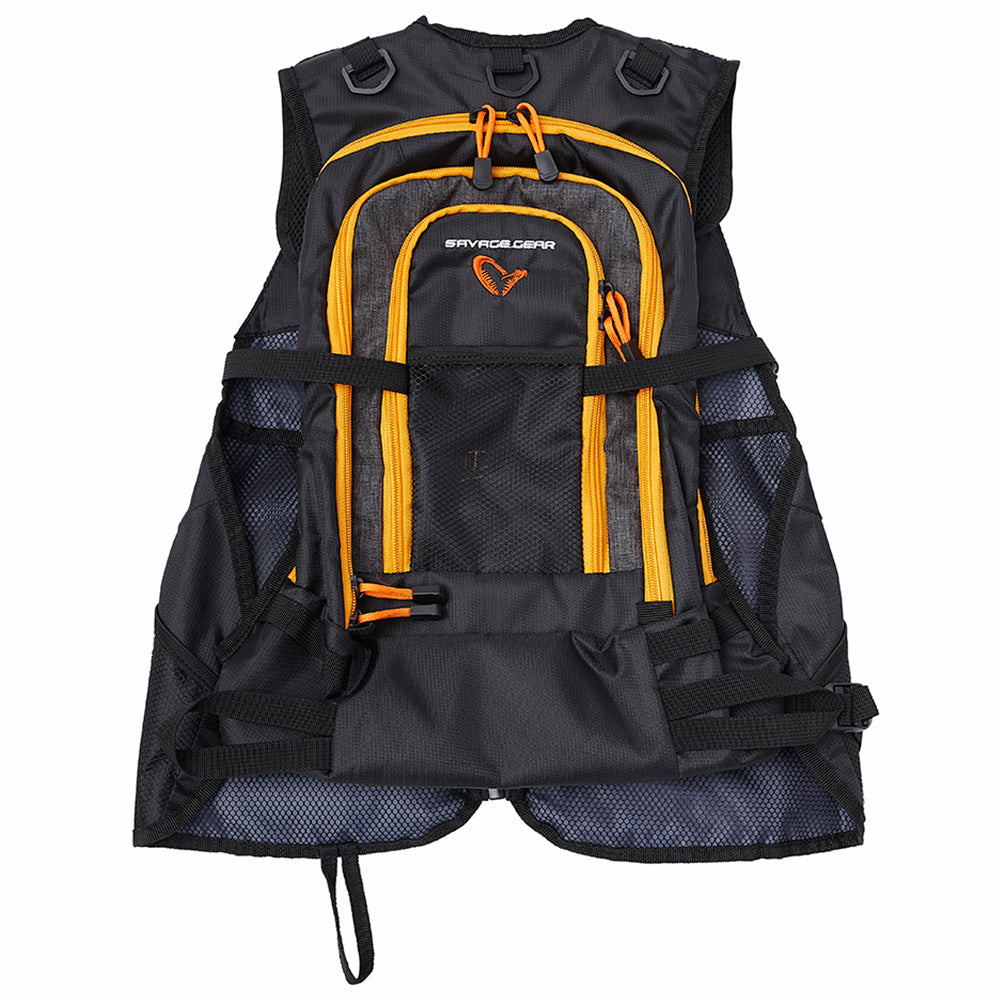 Savage Gear Pro Tact Spinning Vest One Size Black