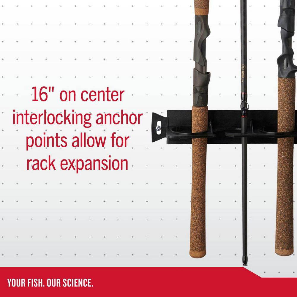 Berkley Wall and Ceiling 6 Rod Combo Rack