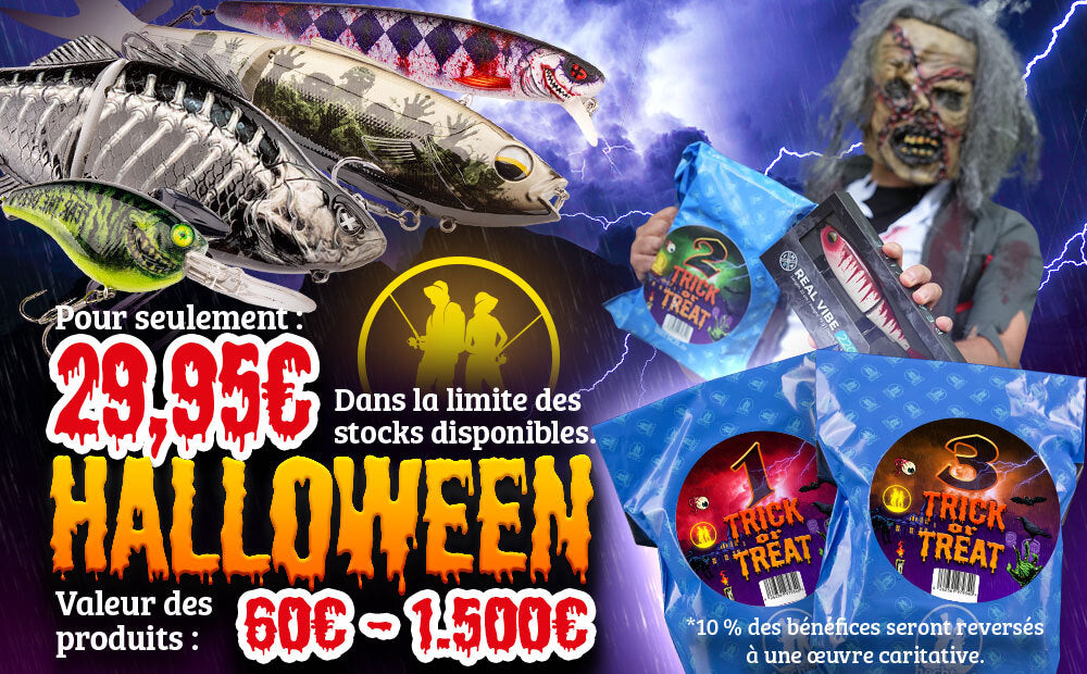 leurres coloris exclusif offre spéciale halloween