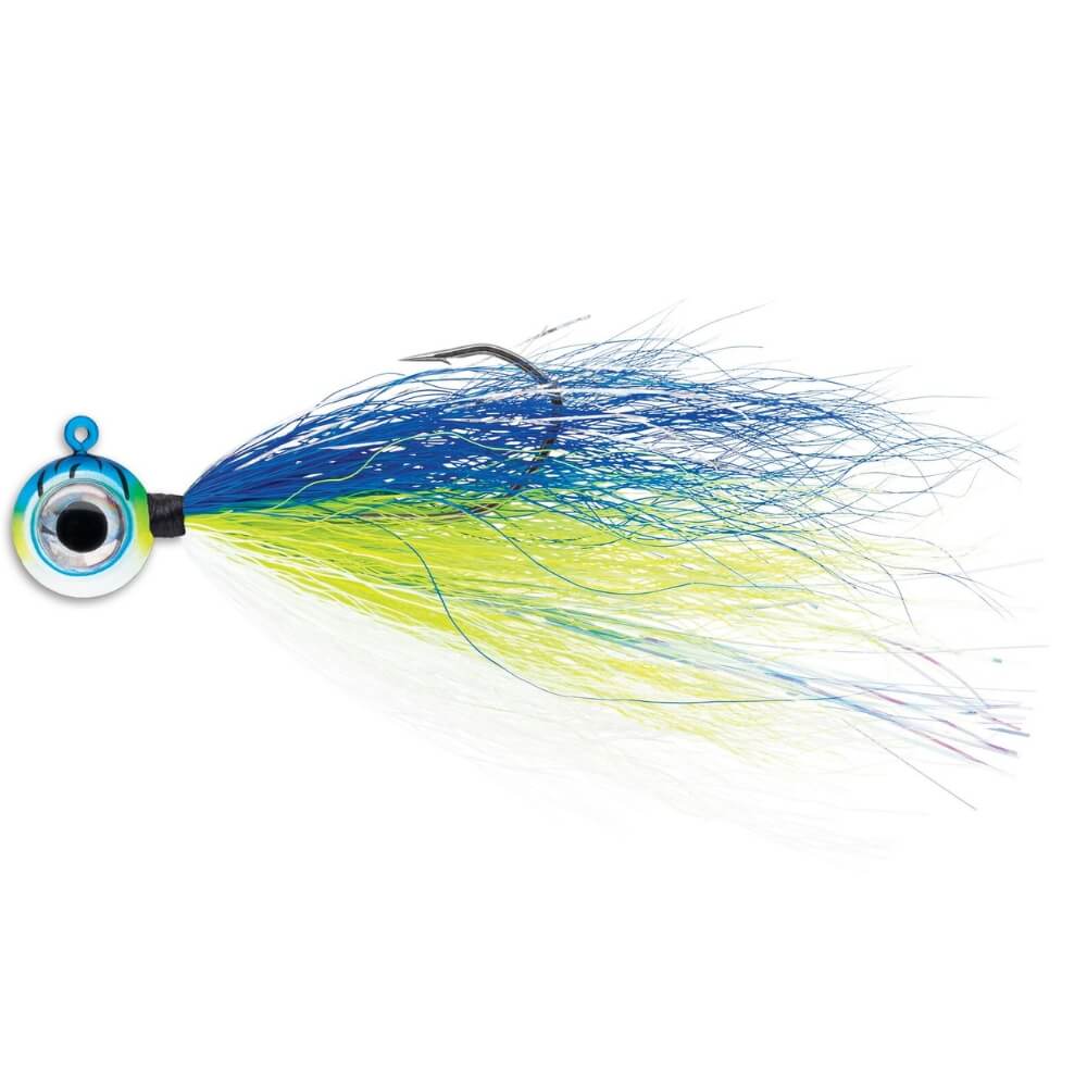 VMC Moontail Jigs 2/0 3,5 g Blue Fire UV
