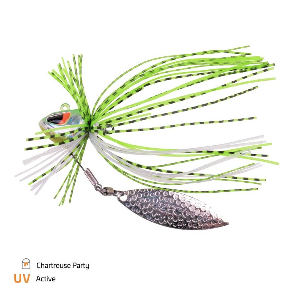 Zeck Barsch-Alarm Spinner-Rushka 5 g / 7,5 g / 10 g / 12,5 g / 15 g / Chartreuse Party