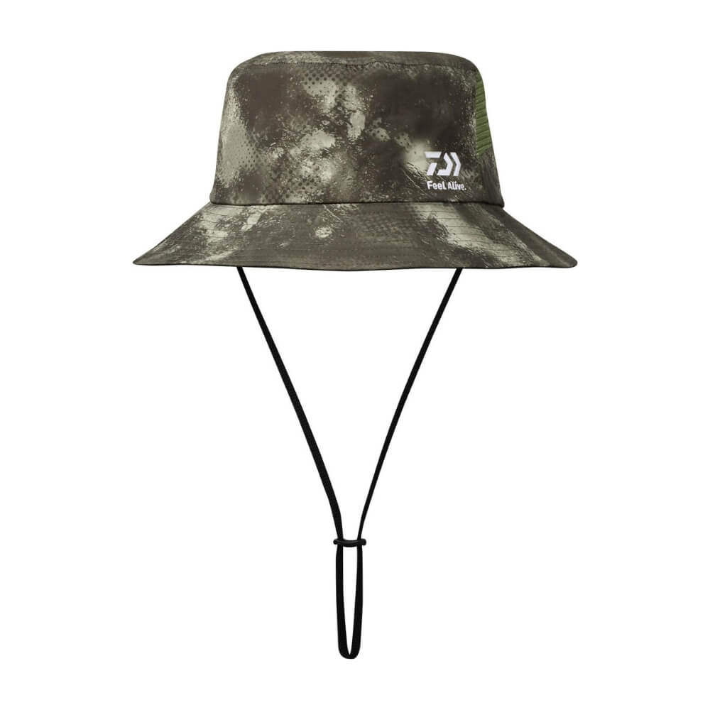 Daiwa Half Mesh Bucket Hat Multi Haze Camo