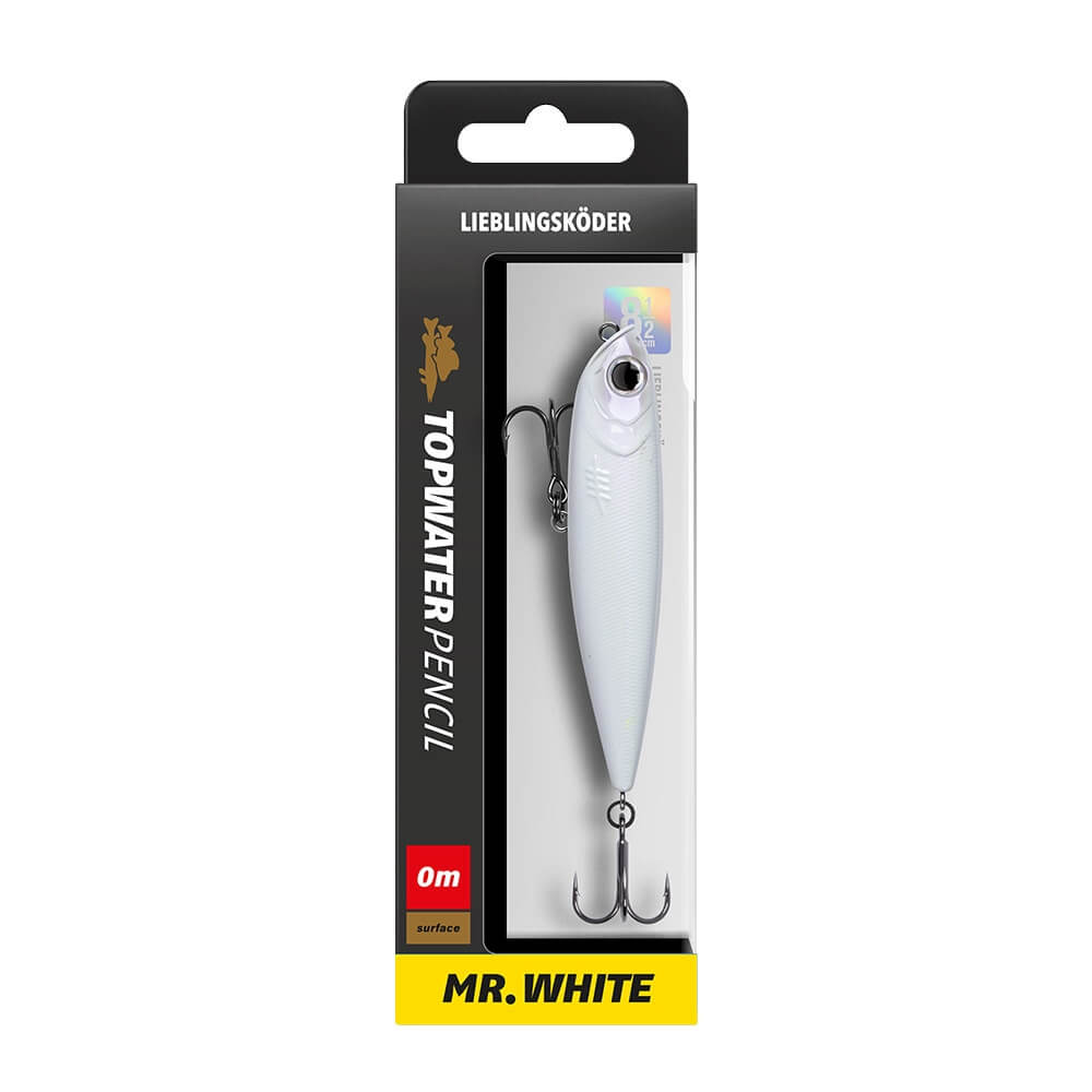Lieblingsköder Topwater Pencil Mr White