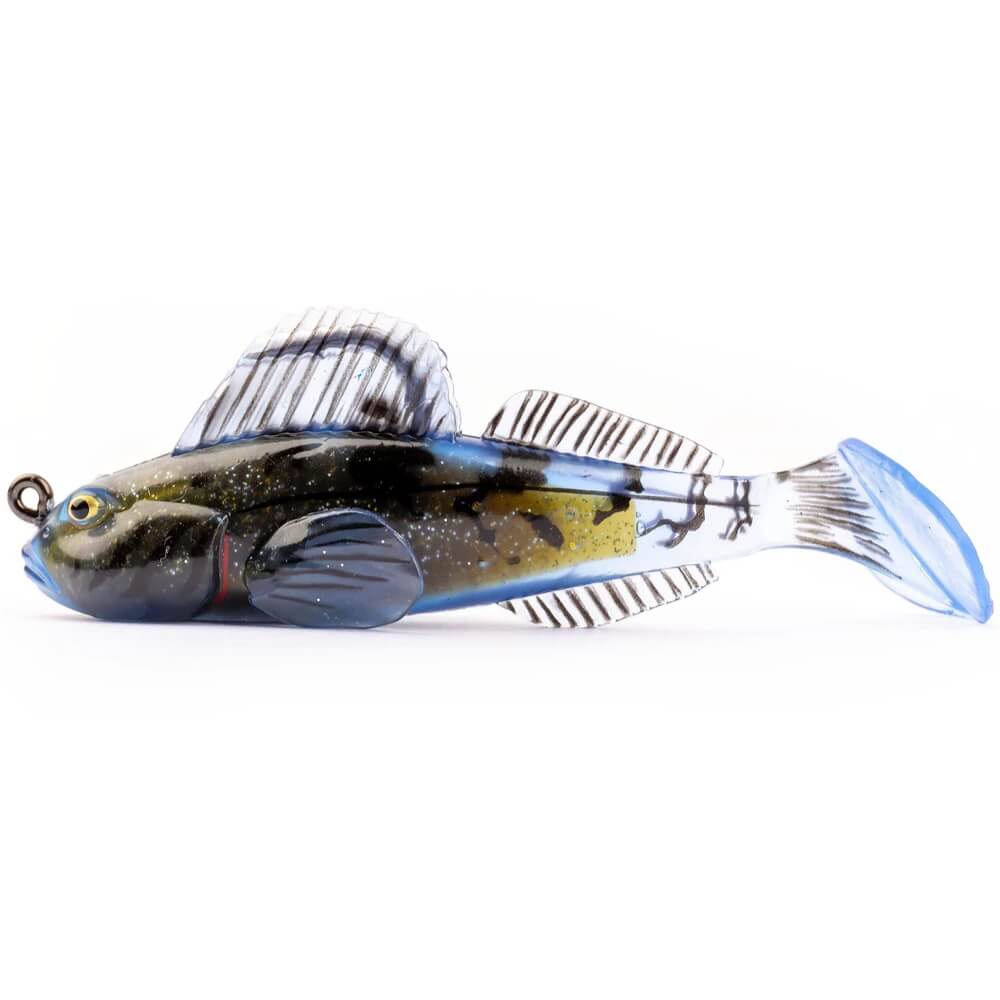 Live Target Rigged Goby 2.0 Black/Blue
