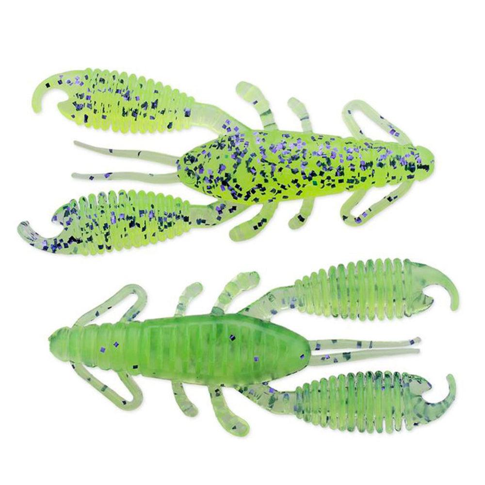 Reins Ring Craw Mini 2,5 6,2 cm Purple Chartreuse BA Edition