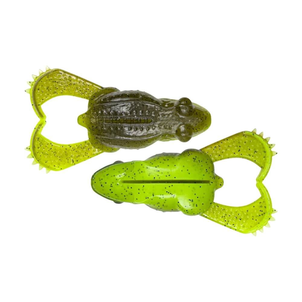 Savage Gear Tough Toad 9 cm / 11 cm Pumpkin Chartreuse
