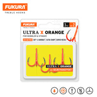 Avis de Peter L sur le produit Fukura Drillinge Ultra X Orange | Treble Hooks 2