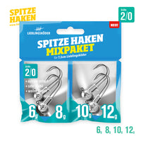 Avis de Benjamin sur le produit Spitze Haken Mixpaket 2/0 (6 g / 8 g / 10 g / 12 g)