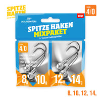 Avis de Christopher sur le produit Spitze Haken Mixpaket 4/0 (8 g / 10 g / 12 g / 14 g)