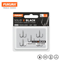Avis de Frank sur le produit Fukura Drillinge Solid X Black | Treble Hooks 8