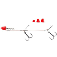 Avis de Andreas sur le produit Shirasu Screw-In Hecht-System mit Wechselgewichten #2 / 9 cm / Red