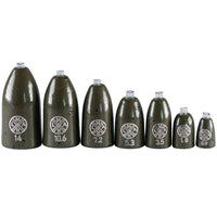 Avis de Domenique sur le produit Tungsten Bullet Weight Green Pumpkin / 10.6 g
