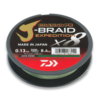 Avis de Kevin sur le produit J-Braid Expedition X8 / 150 m Dark Green / 0.10 mm / 6.9 kg