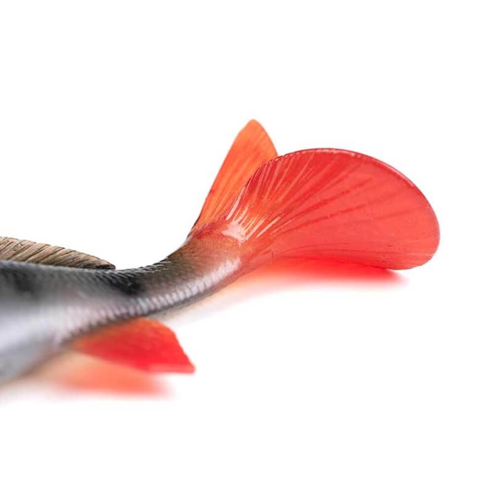 Fox Rage Ultra Realistic Perch Replicant 10 cm / 14 cm Detailbild Schwanz
