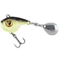 Avis de Dieter sur le produit Ultra UV Big Eye Spin 6 cm / 14 g / Black & Gold