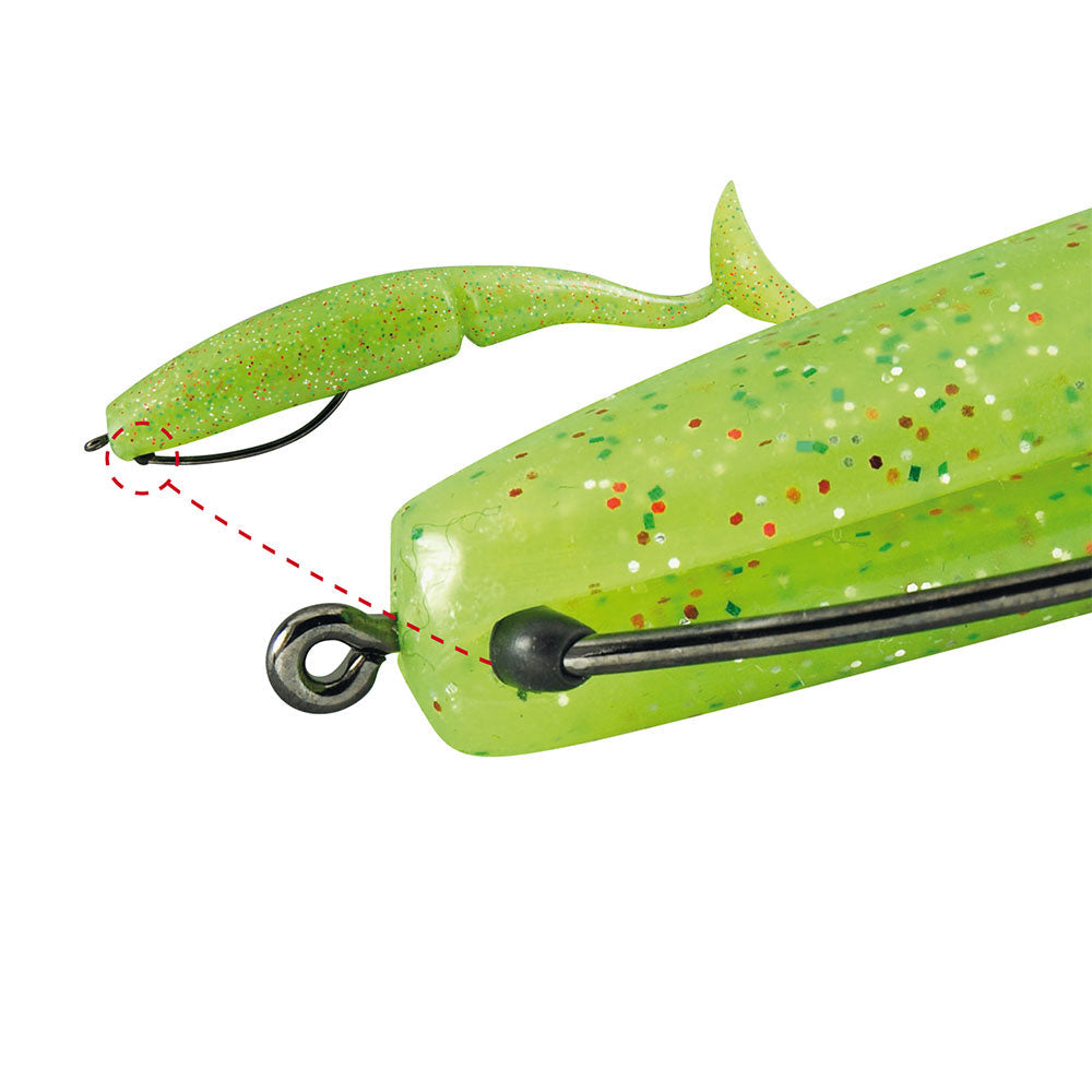 Gamakatsu Worm EWG mit Silicon Stopper 30