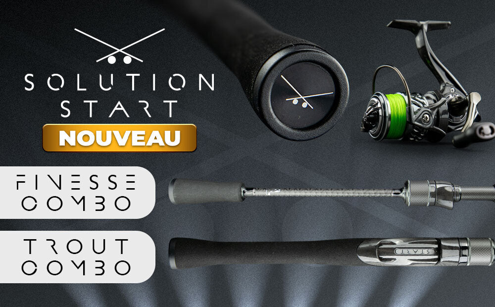 Les nouveaux kits Solution Start Combos - Finesse et Trout - sont maintenant disponibles dans notre boutique.