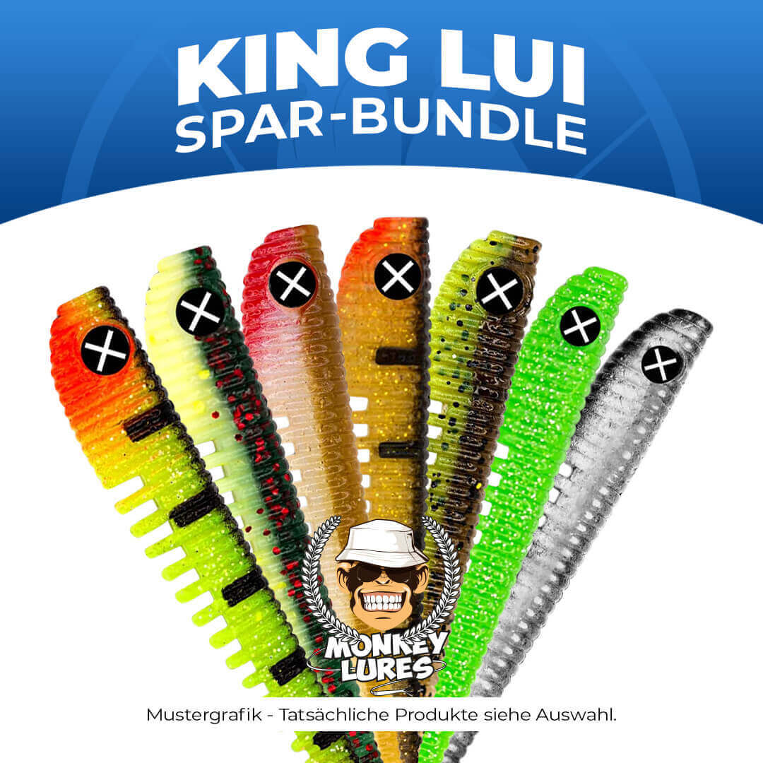 Monkey Lures King Lui Sparbundle 12,5 cm
