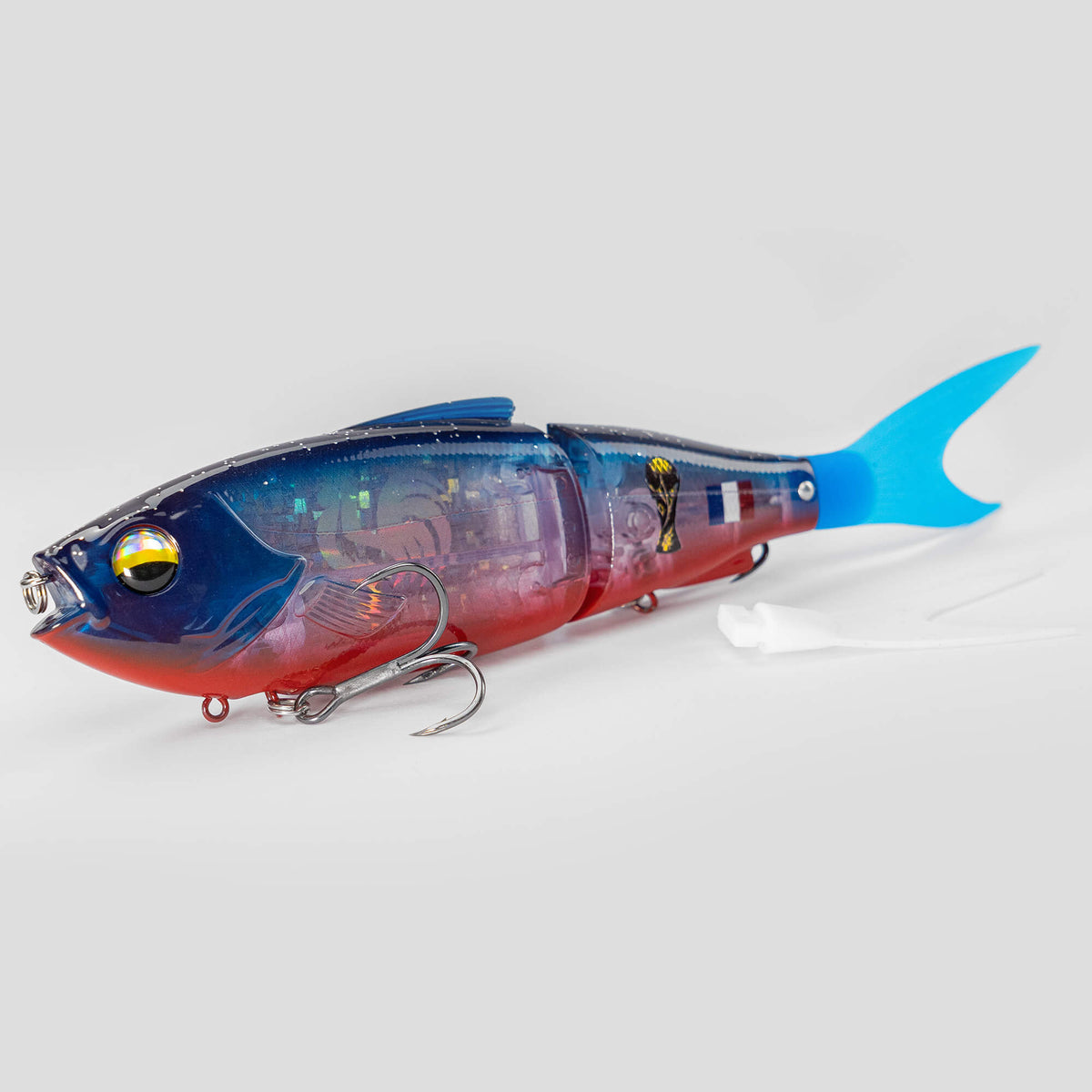LMAB KØFI Dog Vibe 85F Stickbait 8,5 Cm – Leurre Surface Walk The Dog, Sans Plomb, Hameçons Nickel, Discret – Brochet/Perche