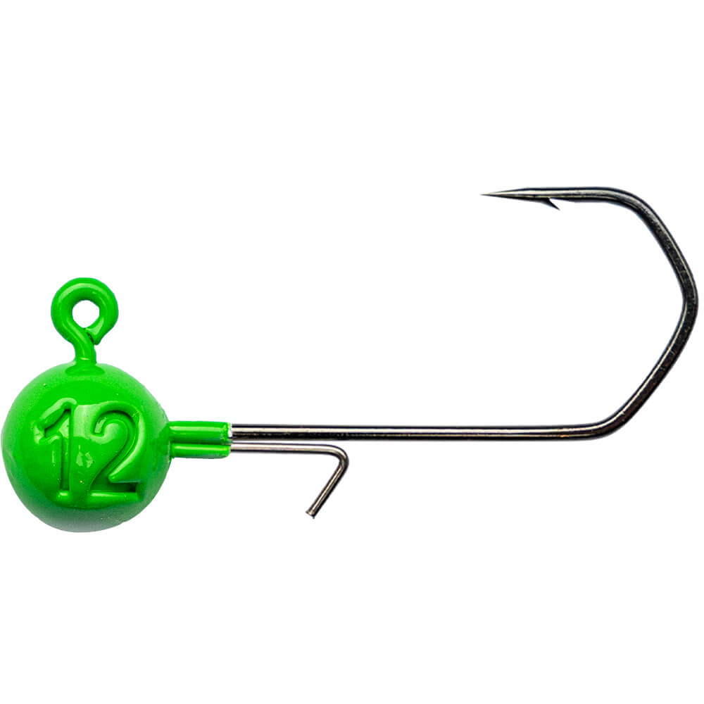 Monkey Lures Monkey Hooks 3/0 Green - White