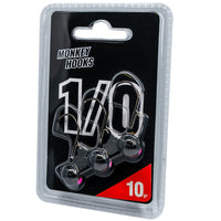 Avis de Ronny C sur le produit Monkey Hooks 1/0 3.0 g / Black - Pink