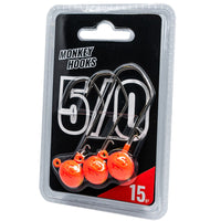 Avis de Customer sur le produit Monkey Hooks 5/0 5.0 g / Orange - Gelb
