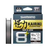 Avis de Stefan sur le produit Kairiki 8+ / 150 m Steel Grey / 0.19 mm / 12.8 kg