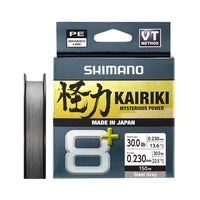 Avis de Dirk sur le produit Kairiki 8+ / 150 m Steel Grey / 0.23 mm / 22.5 kg