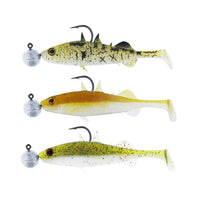 Avis de Carsten sur le produit Stanley The Stickleback Shadtail R'N'R Mixpack 5.5 cm / Clear Water Mix 10