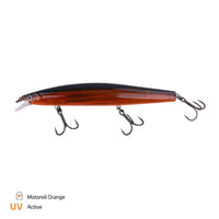 Avis de Thorsten sur le produit Hänels ZANDER Läufer 12,5 cm / 22 g Motoroil Orange