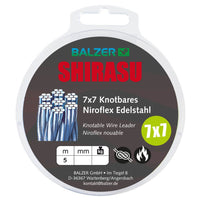 Avis de Detlef sur le produit 7x7 Stahlvorfach (knotbar / erhitzbar) / 5 m 9 kg