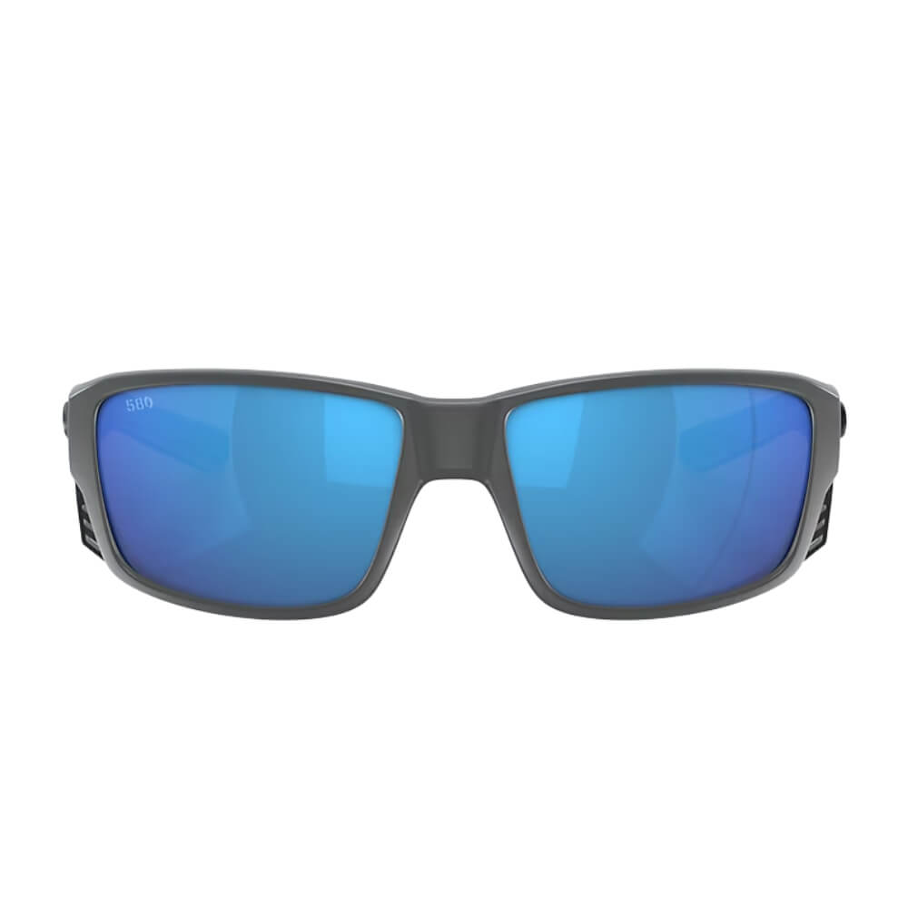 Costa Del Mar Tuna Alley Pro (06S9105) 580G / Polarisationsbrille Matte Gray / Blue Front