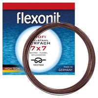 Avis de Frank W sur le produit Flexonit 7x7 Stahlvorfach Meterware | 4 m 0.45 mm / 20.0 kg