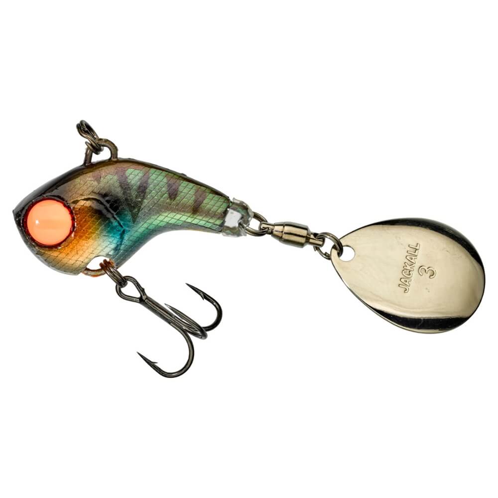 Illex Deracoup 14 g /1/2 oz / Jig-Spinner Magic Green Perch