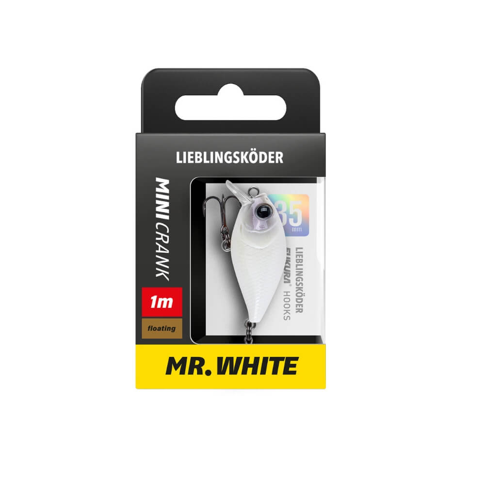 Lieblingsköder Mini Crank F1  Mr. White