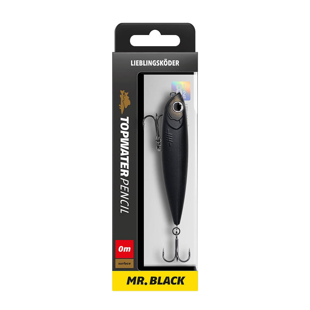 Lieblingsköder Topwater Pencil Mr Black