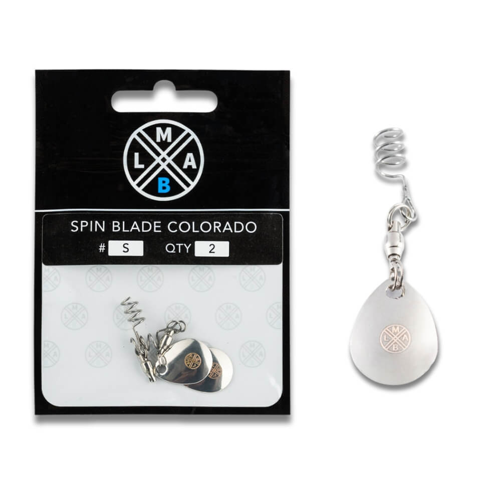 LMAB Spin Blade Colorado Silver Plain