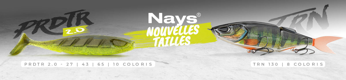 Nouveau glide bait haut de gamme nays nouveau shad nays. Nouvelle taille nays