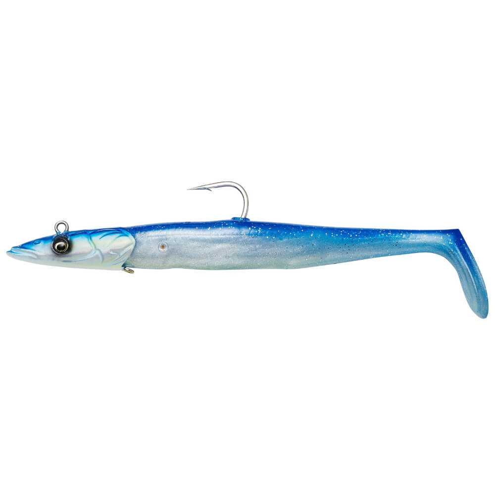 Savage Gear Sandeel V2 Blue Pearl Silver