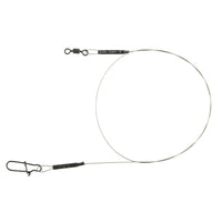 Avis de Bernd sur le produit Matte Black Leader 1x19 Wire 6.8 kg / 20 cm
