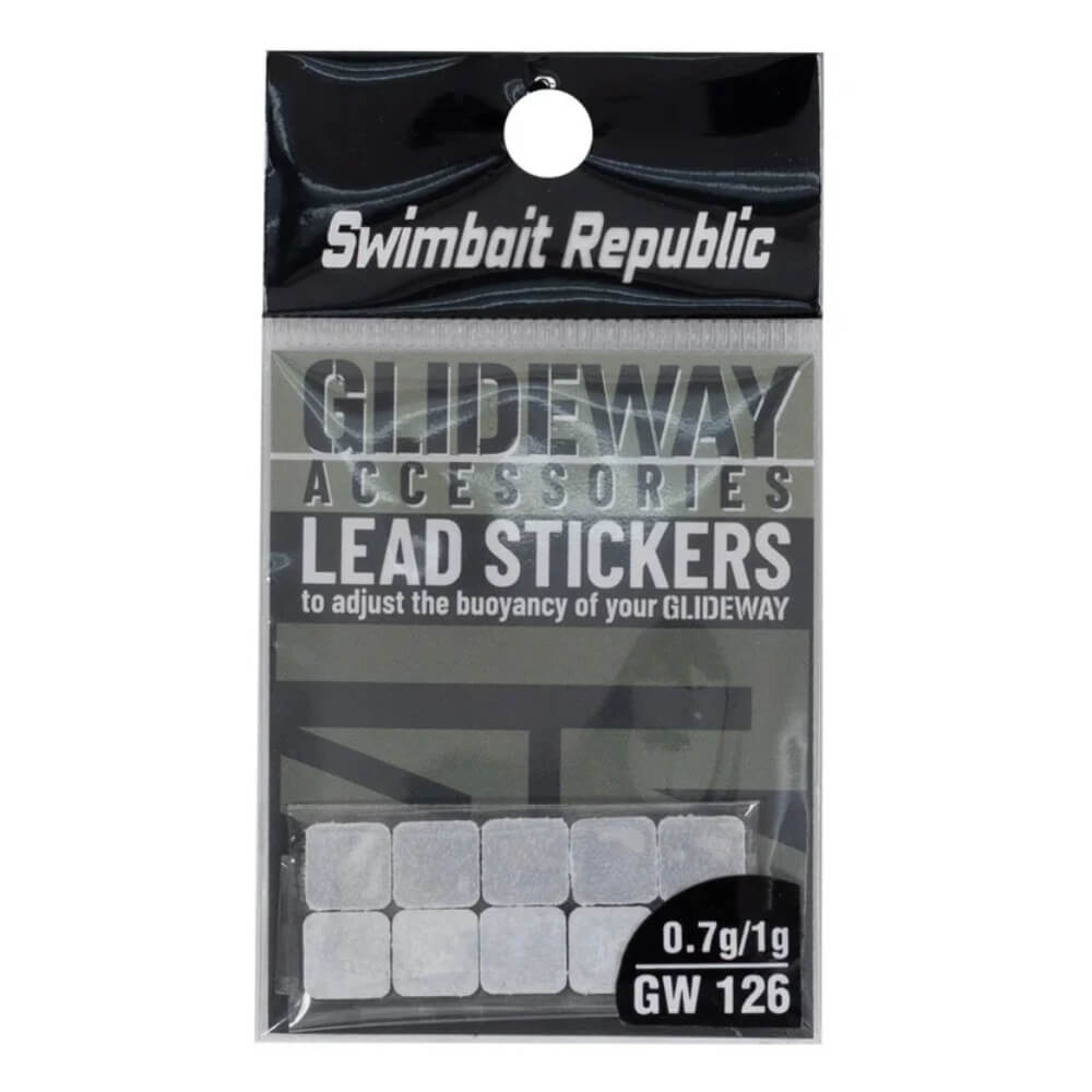 Swimbait Republic Glideway Lead Stickers sur brochetperche.fr