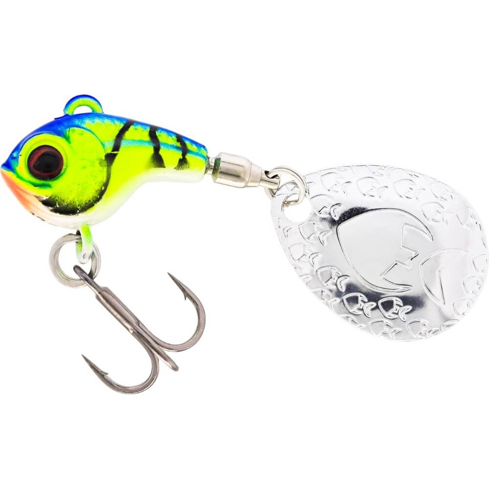 Westin DropBite Tungsten Spin Tail Jig 7 g / 9 g / 13 g / 18 g Chartreuse Blue Craw