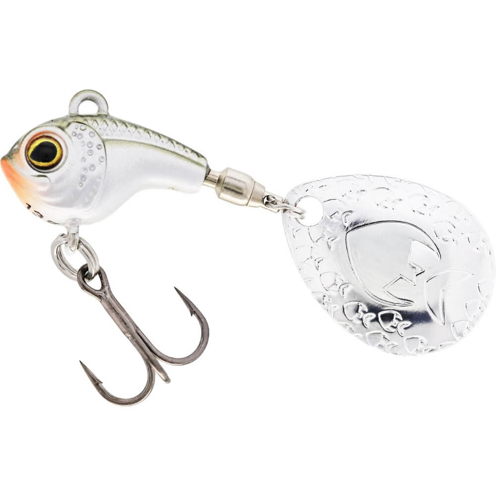 Westin DropBite Tungsten Spin Tail Jig 7 g / 9 g / 13 g / 18 g Clear Olive