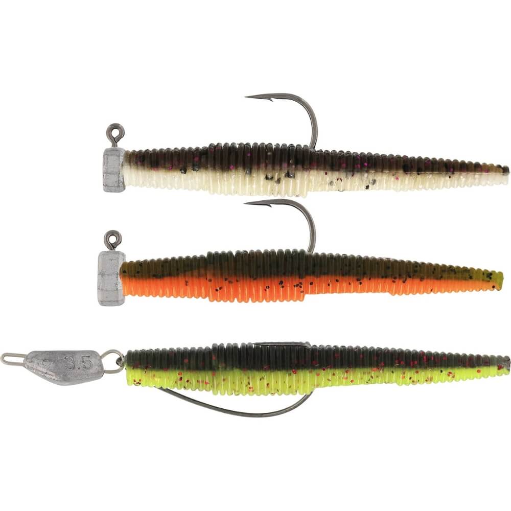 Westin Ned Worm Slim R'N'R Dark Water Mix