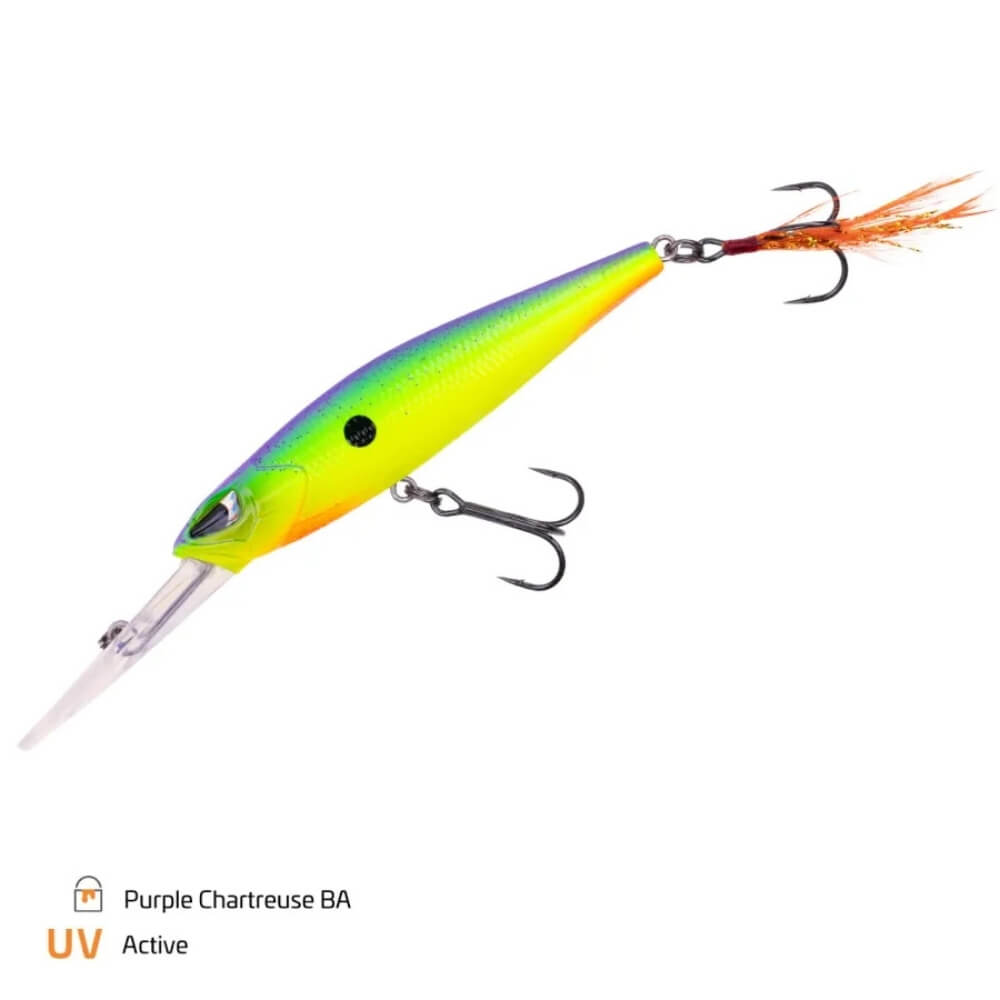 Zeck Barsch-Alarm Hitch tief 3m / 9cm Purple Chartreuse