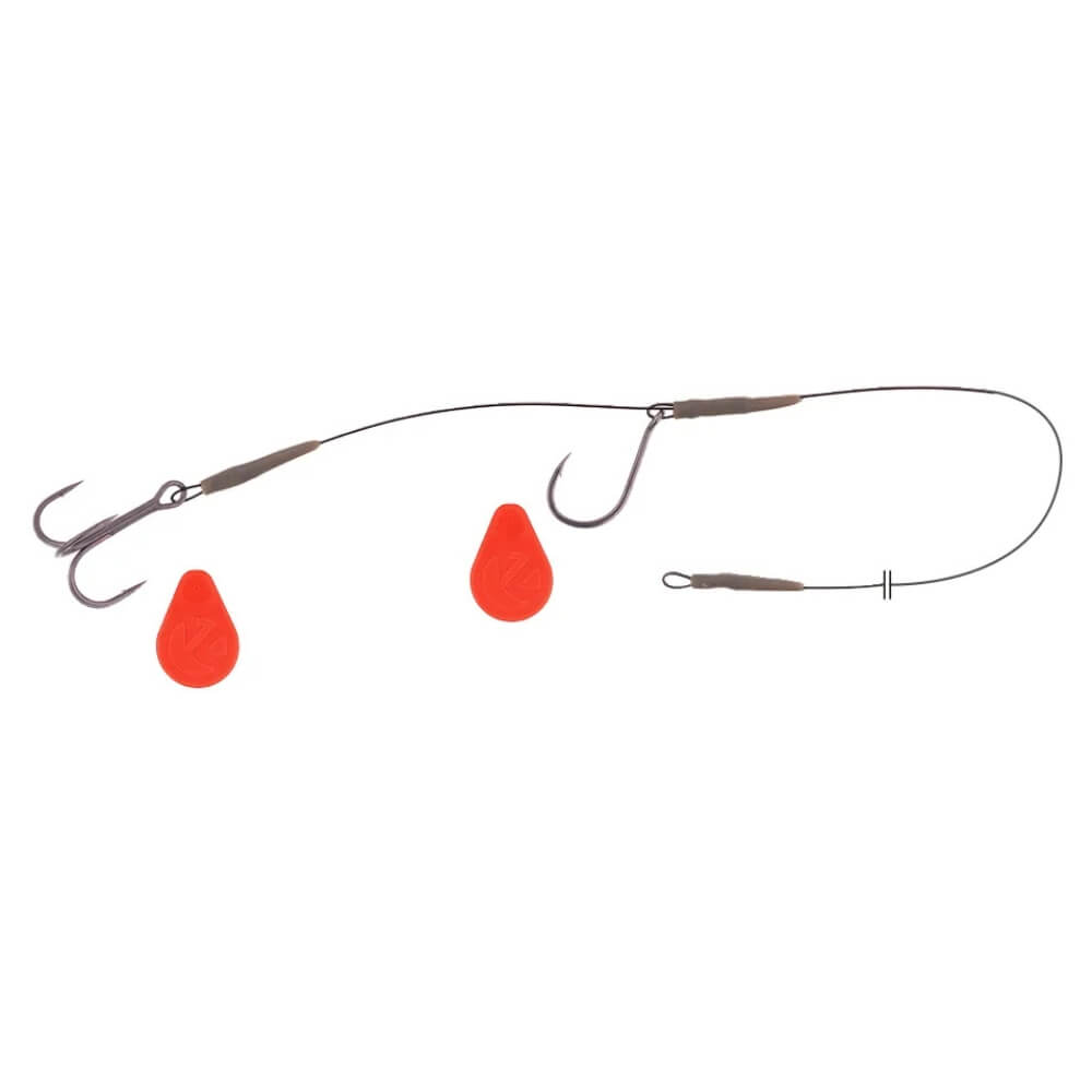 Zeck DB Single Hook & Treble Rig #6 / #4 / #2
